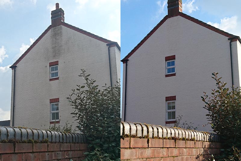 Softwashing Lichfield, Staffordshire